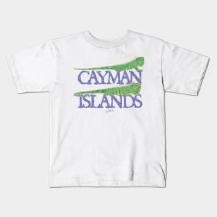 Cayman Islands Green Iguanas Kids T-Shirt